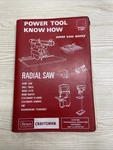 Sears Craftsman Power Tool Book -radial Saw 1979 Manual # 2917. Fixed Price $12.00.