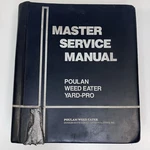 Master Service Manual Poulan Weed Eater Yard-pro Vintage 1985. Fixed Price $19.99.