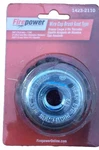 Firepower 3 Wire Cup Brush Knot Type Wheel 5/8 -11NC. Fixed Price $13.99.