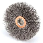 Weiler 93129 Crimped Wire Wheel Brush, Stem, 3". Fixed Price $17.29.