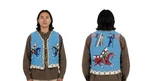 Men Native American Style Sioux Powwow Beaded Vest Traditional Tribal PRV124. Fixed Price $314.30.