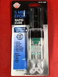 Versachem 46409 Clear 5-MINUTE Epoxy 25 Ml Dev Tube For Glass Metal Rubber Wood. Fixed Price $12.50.