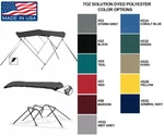 7.6OZ Boat Bimini Top Bow Century 2350 Dual Console 2008-2009. Fixed Price $577.28.