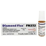 Diamond Flux FN232 Liquid Soldering With As The Pictures Shown, Amber. Fixed Price $27.99.