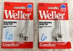 Two Weller 8125N Cooper Tools Iron-plated Tip Replacement With Hex Nut For 8200. Fixed Price $35.95.