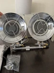 Propane Mr Heater 30000 Btu Double Dual Head Sparklite Radiant MH30TS F242655. Fixed Price $160.00.