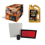 Oil Air Cabin Filter Kit + For Nissan Pathfinder R52 3.5L VQ35DE VQ35DD. Fixed Price $65.58.