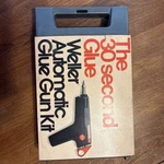 Vintage Weller Automatic Glue Gun Kit Model 2400K Carry Case-in Sealed Orig.pkg. Fixed Price $29.99.
