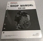 Honda GX100 Shop Manual. Sealed. Fixed Price $20.00.
