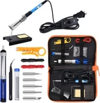 Iron Kit 60W Adjustable Tips Desoldering Pump Stand Repair Tools. Fixed Price $22.16.