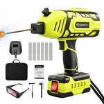 Sakerneo Portable Handheld Welding Machine 110V With Igbt Inverter, Green. Fixed Price $226.86.