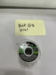 Solder 1/8IN Sw 50/50 1/2 Lb, Partno 38110, By Forney Industries Inc, Single Uni. Fixed Price $18.00.