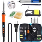 Soldering Iron Kit, 100W Digital Cautin For Electronics, Solde.... Fixed Price $28.86.