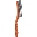 Hobart Brush, Long Handle, Stainless Steel Wire, 13.25IN., Model# 770100. Fixed Price $10.99.