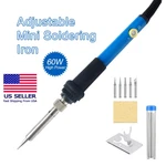 Soldering Iron Electric Gun Adjustable Temperature 60W Welding Wire Kit. Fixed Price $8.75.