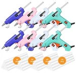 Mini Hot Glue Gun, 8 Pack Guns For Crafts With 40 Sticks Melt G.... Fixed Price $38.14.
