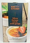 New Eurkitchen Culinary Butane Torch With Gauge. Fixed Price $18.00.