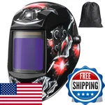 Sijrp Large View Welding Helmet Auto Darkening True Color Solar Powered Hood. Fixed Price $68.95.