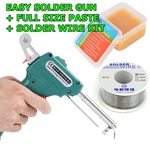 Auto Electric Soldering Iron Gun With Flux 2% Wire Tin 50G 60W. Fixed Price $9.99.