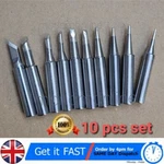 10 Pack Soldering Iron Tips Standard Size Accessories Electrical 900M-T. Fixed Price $12.10.