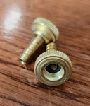 Schrader Valve Pack - Coupling Female To 3/16 Hose Barb. Fixed Price $18.00.