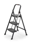 Rubbermaid 3-STEP Steel Ladder, Folding 250-POUND Capacity, Black Finish. Fixed Price $89.49.