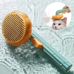 New Pet Cat Brush Hot Selling Hand-held Steel Wire Self-cleaning Comb Looper For. Fixed Price $78.06.