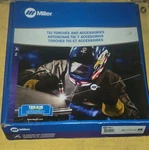 Miller Weldcraft WP-17FV-25-R Air-cooled Tig Torch 25FT Rubber. Fixed Price $225.00.