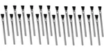 (24) Oatey 30712 Acid Brushes 6" W/ Horsehair Bristles For Solder Flux Contact. Fixed Price $6.49.