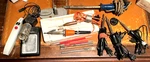 Vintage Lot Archer Stanley Sears Black&decker Soldering Irons Tools Stands. Fixed Price $25.00.