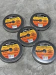 Forney 71217 Aluminum Oxide Steel Cutting Wheel 4-1/2" 1/16" 7/8" New Qty 50. Fixed Price $115.32.