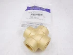 Western Enterprises 1/2"FNPT 3000PSIG Industrial Cross Manifold Fitting WHF-4-9. Fixed Price $31.99.
