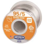 Worthington 331760 16 Oz. 0.118 In. 95/5 Lead-free Solder. Fixed Price $54.09.