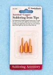 New Radio Shack 64-2084 Copper Soldering Iron Tips Pkg. Of 3, 1/4X28 Threaded. Fixed Price $18.00.