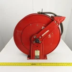 Reelcraft TW84100 Olpt 1/4" X 65' Spring Retractable Twin Line Welding Hose. Fixed Price $398.52.