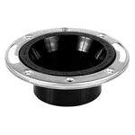 Oatey 43494 Closet Flange, 3, In Connection, Abs, Black. Fixed Price $18.75.