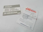 Oem 1981 1SUZUKI SE1500/2500 Generator Owner Manual Book F It 99011-90220-01D. Fixed Price $19.75.