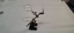 Radio Shack 64-2063 Helping Hands Articulating Poseable Holder & Magni. Fixed Price $22.99.