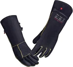 932 Leather Welding Gloves For Women Man, Heat Resistant Fire Long Sleeve. Fixed Price $26.49.