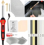 100W Plastic Welder, 2IN1 Welding Kit W/ Soldering Iron Tips & 56PC Rods. Fixed Price $36.01.