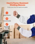 Vevor Flame Resistant Welding Sleeves, Heavy Duty Sheepskin & Fr Cotton Arm Prot. Fixed Price $29.44.