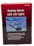 Helping Hands Soldering Stand W/magnifier Alligator Clips Led Lights #65779. Fixed Price $29.99.