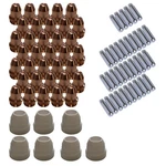 Lotos Plasma Cutter Consumables Set LT5000D CT520D Brown 77 Pieces. Fixed Price $143.95.