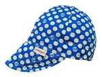Nwt Comeaux Caps Welding Welders Hats Pipe Fitter Reversible Blue Polka Dot. Fixed Price $12.99.