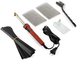 Plastic Welding Kit With Black Rods And Mesh, 80 Watt Iron. Fixed Price $19.99.
