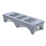 Quantum QFSD-2260 60" X 22" 12" Plastic Ventilated Top Polymer Dunnage Rack.... Fixed Price $452.15.