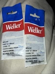 Weller EPH107 Chisel Tips For EC1302A You Get Both. Fixed Price $22.00.