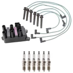 Hitachi Ignition Coil Denso U-groove Spark Plugs & Wire Set Kit For Cougar V6. Fixed Price $147.95.