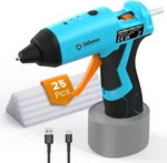 Cordless Hot Glue Gun, Gogonova 15S Fast Preheating 5AH Built-in Battery. Fixed Price $59.98.