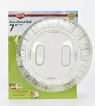 Kaytee 7" Moon Glow Run-about Exercise Ball For Pet Hamsters & Gerbils (gar). Fixed Price $9.99.